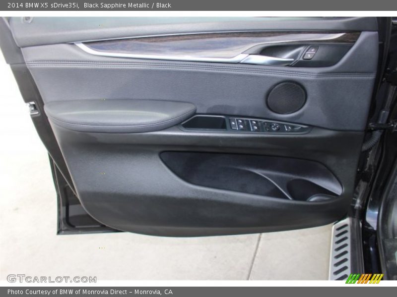 Black Sapphire Metallic / Black 2014 BMW X5 sDrive35i