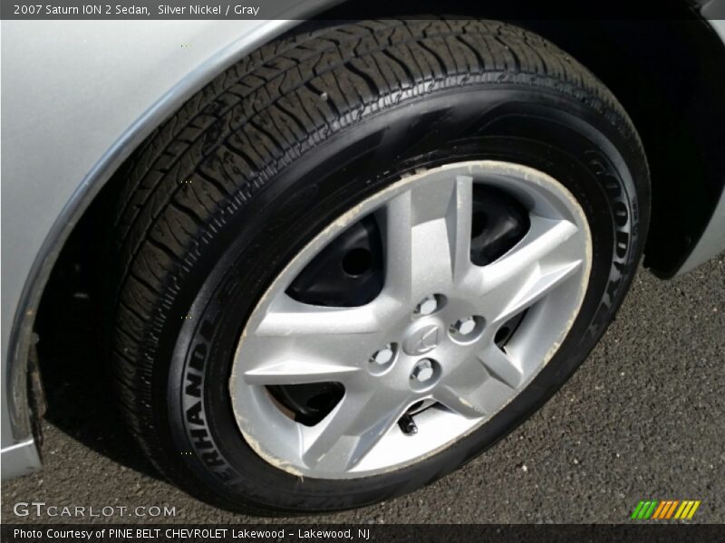 Silver Nickel / Gray 2007 Saturn ION 2 Sedan