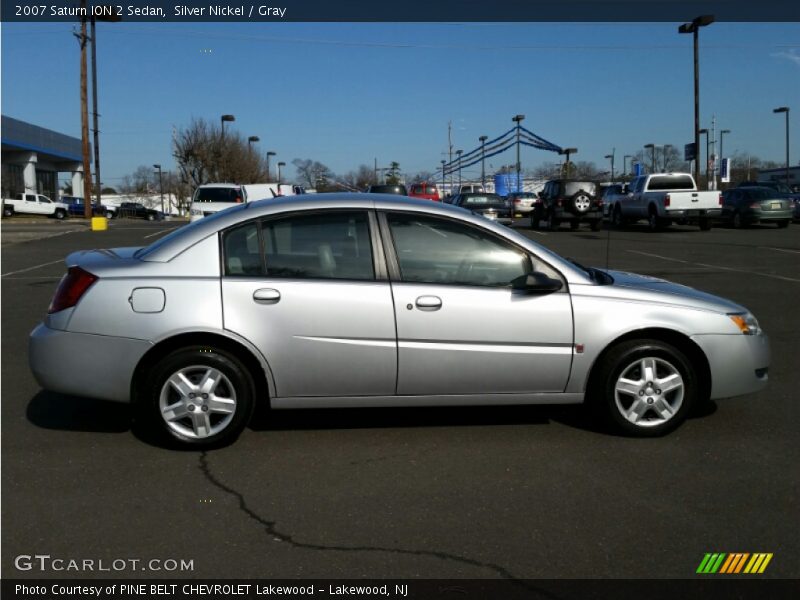 Silver Nickel / Gray 2007 Saturn ION 2 Sedan