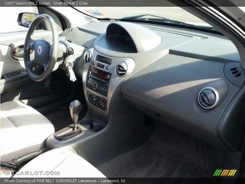 Silver Nickel / Gray 2007 Saturn ION 2 Sedan