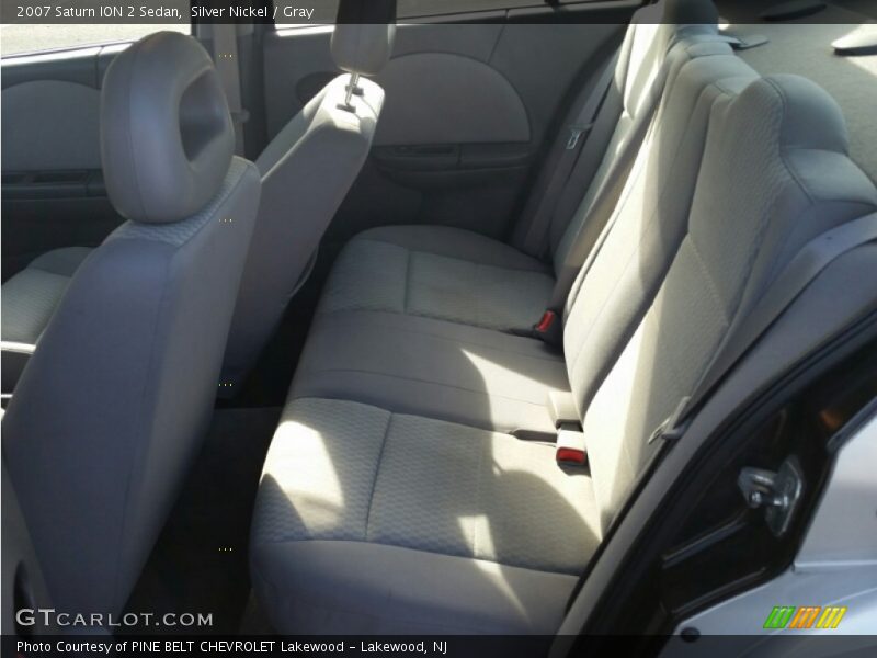 Silver Nickel / Gray 2007 Saturn ION 2 Sedan