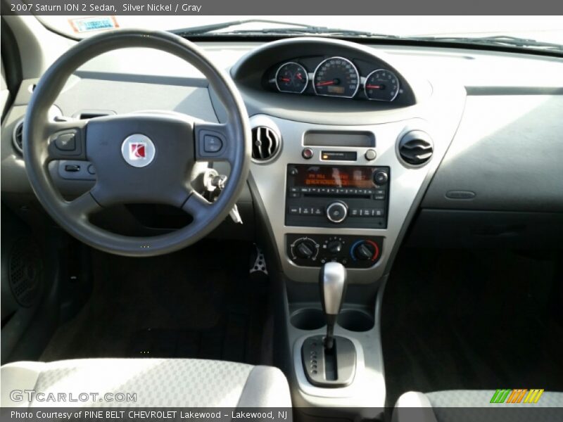 Silver Nickel / Gray 2007 Saturn ION 2 Sedan