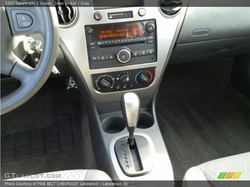 Silver Nickel / Gray 2007 Saturn ION 2 Sedan