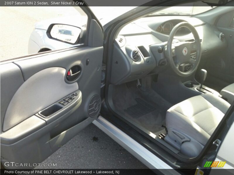 Silver Nickel / Gray 2007 Saturn ION 2 Sedan