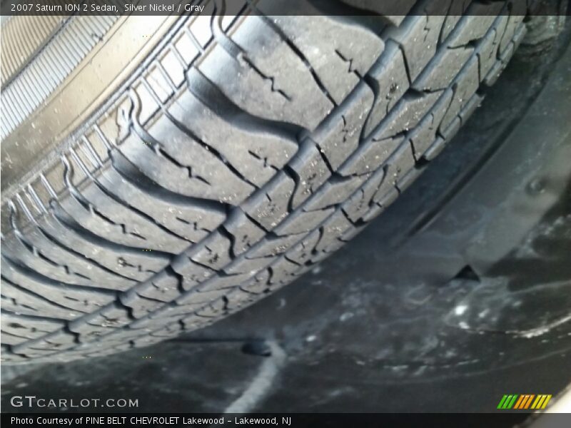 Silver Nickel / Gray 2007 Saturn ION 2 Sedan