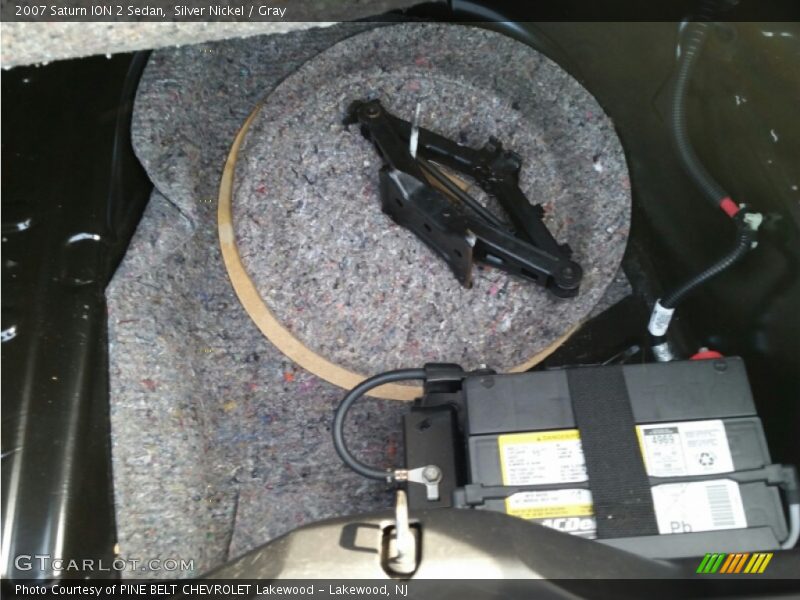 Silver Nickel / Gray 2007 Saturn ION 2 Sedan