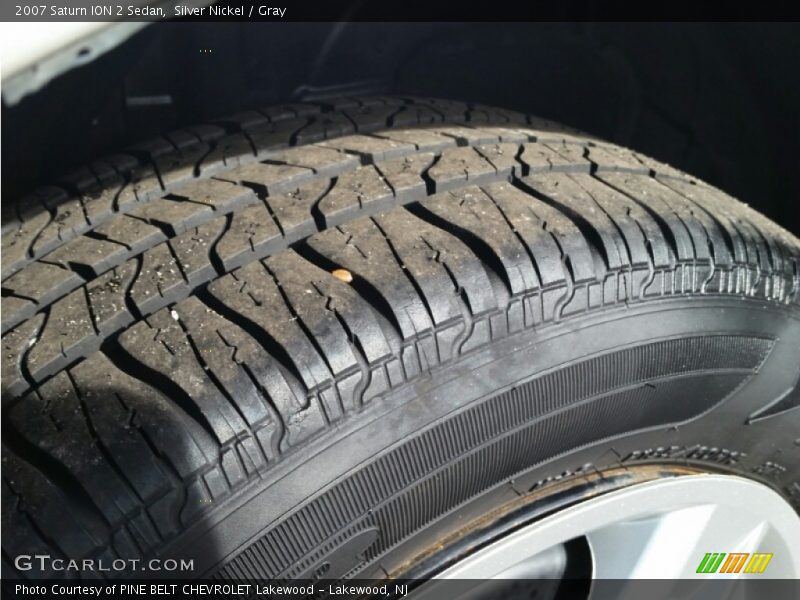 Silver Nickel / Gray 2007 Saturn ION 2 Sedan