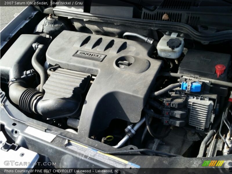Silver Nickel / Gray 2007 Saturn ION 2 Sedan
