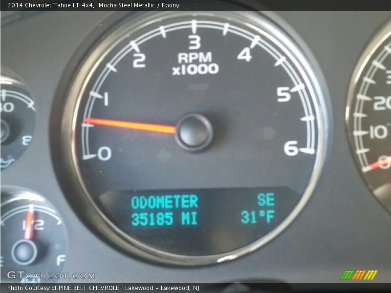 Mocha Steel Metallic / Ebony 2014 Chevrolet Tahoe LT 4x4