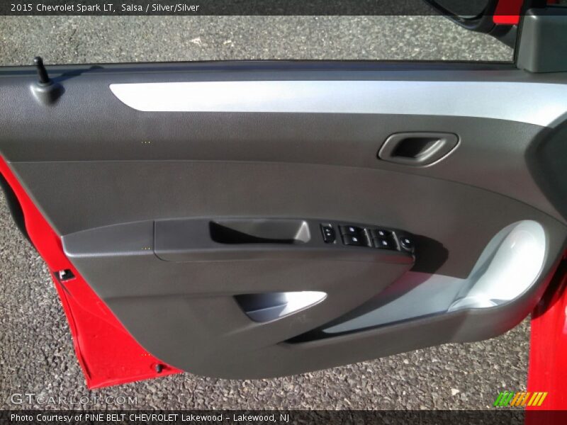 Salsa / Silver/Silver 2015 Chevrolet Spark LT