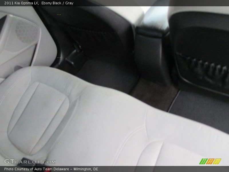 Ebony Black / Gray 2011 Kia Optima LX