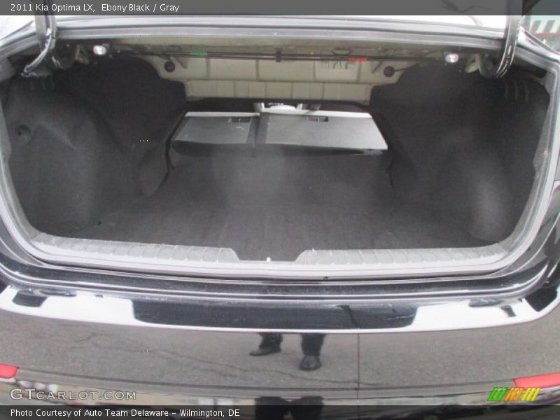 Ebony Black / Gray 2011 Kia Optima LX