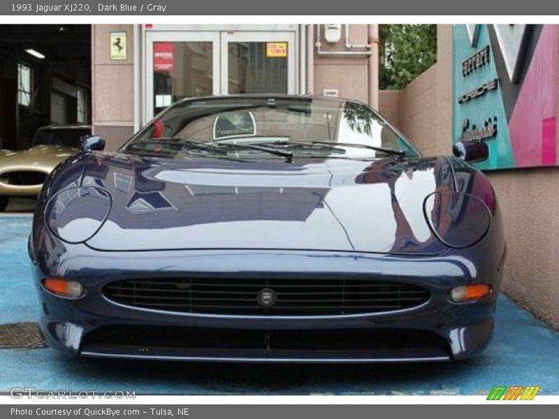 Dark Blue / Gray 1993 Jaguar XJ220