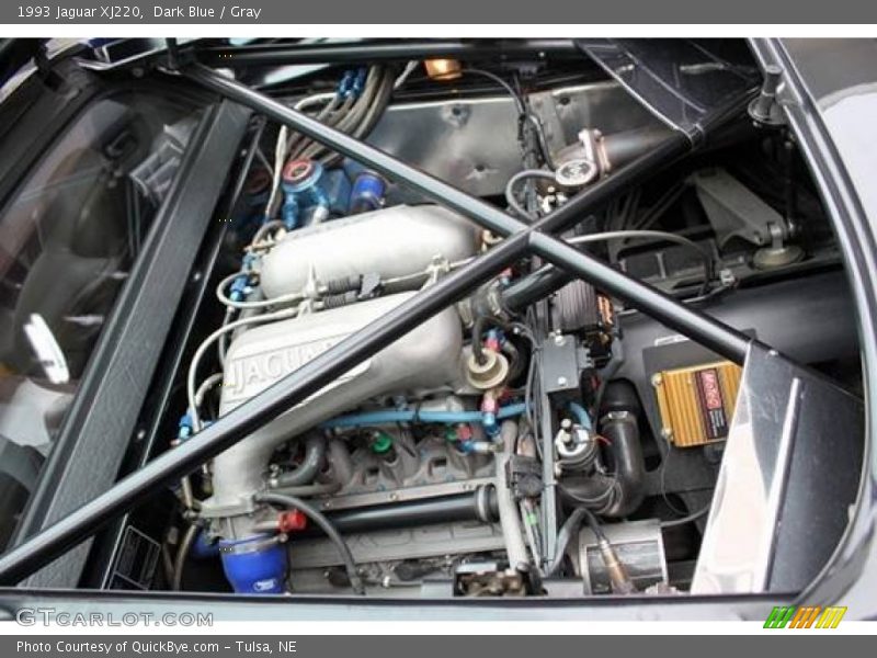  1993 XJ220  Engine - 3.5 Liter Twin-Turbocharged DOHC 24-Valve V6