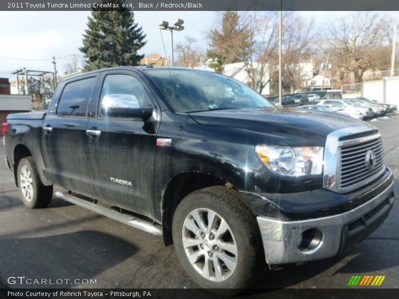 Black / Redrock/Black 2011 Toyota Tundra Limited CrewMax 4x4