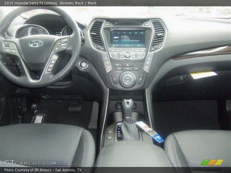 Becketts Black / Black 2015 Hyundai Santa Fe Limited
