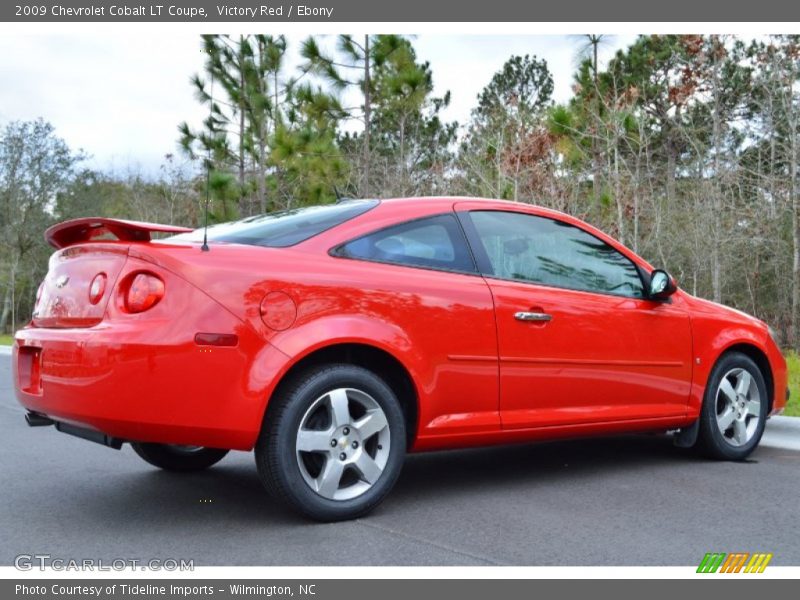 Victory Red / Ebony 2009 Chevrolet Cobalt LT Coupe