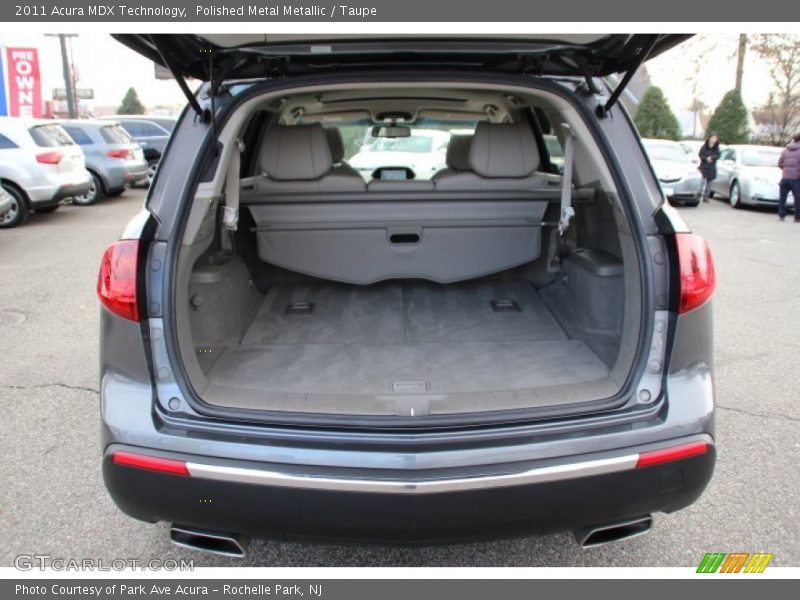 Polished Metal Metallic / Taupe 2011 Acura MDX Technology