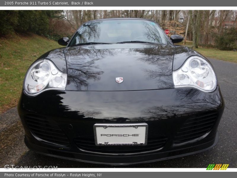 Black / Black 2005 Porsche 911 Turbo S Cabriolet