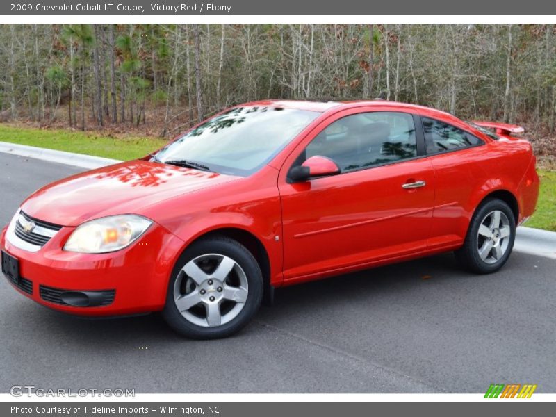 Victory Red / Ebony 2009 Chevrolet Cobalt LT Coupe