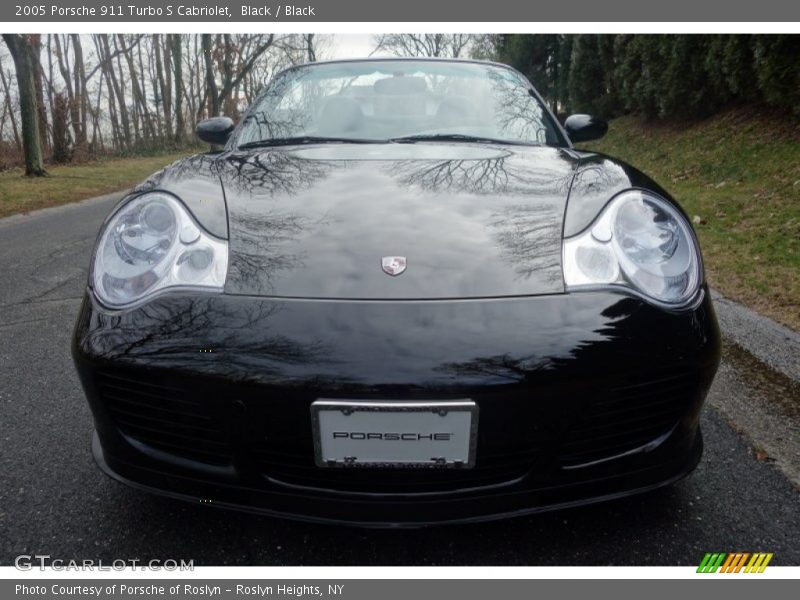Black / Black 2005 Porsche 911 Turbo S Cabriolet