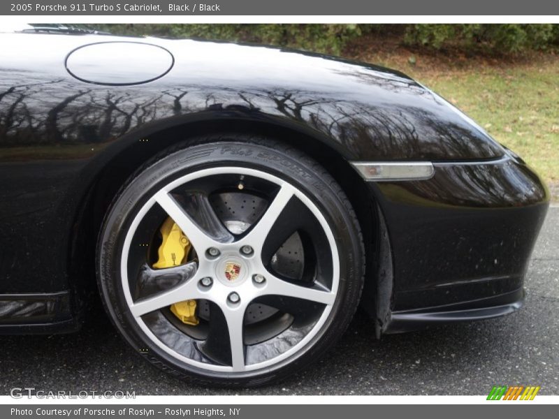 Black / Black 2005 Porsche 911 Turbo S Cabriolet