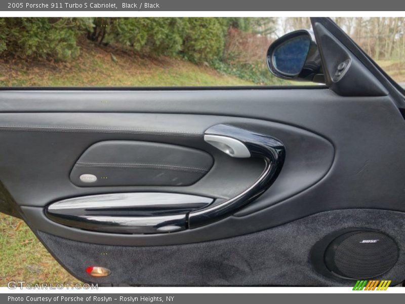 Black / Black 2005 Porsche 911 Turbo S Cabriolet