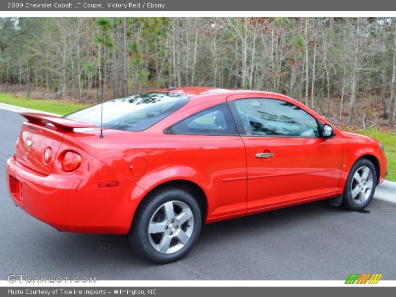 Victory Red / Ebony 2009 Chevrolet Cobalt LT Coupe