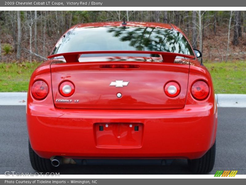 Victory Red / Ebony 2009 Chevrolet Cobalt LT Coupe