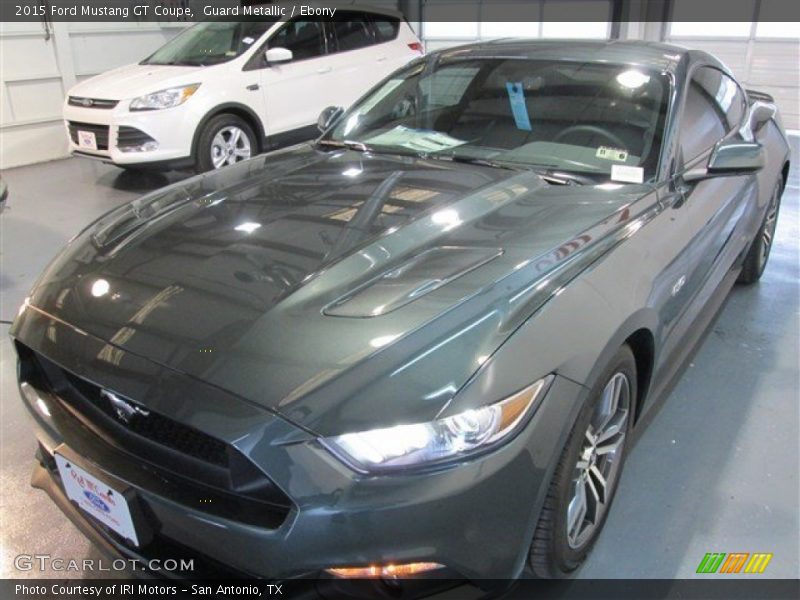 Guard Metallic / Ebony 2015 Ford Mustang GT Coupe