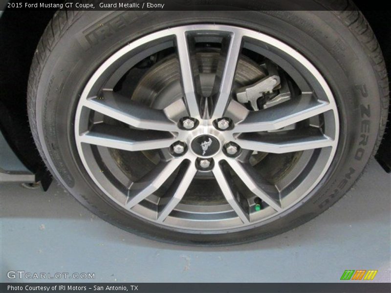 Guard Metallic / Ebony 2015 Ford Mustang GT Coupe