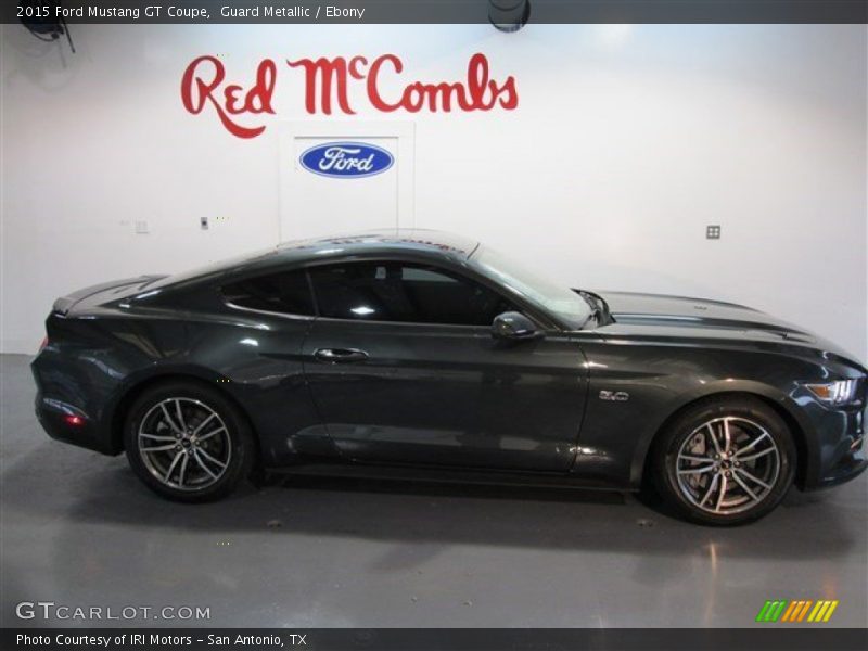 Guard Metallic / Ebony 2015 Ford Mustang GT Coupe