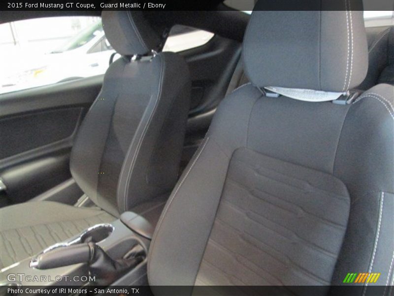 Guard Metallic / Ebony 2015 Ford Mustang GT Coupe