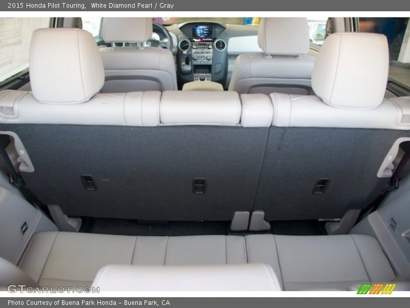 White Diamond Pearl / Gray 2015 Honda Pilot Touring