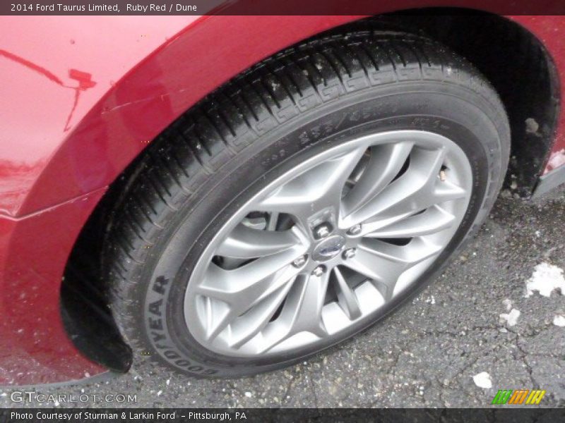 Ruby Red / Dune 2014 Ford Taurus Limited