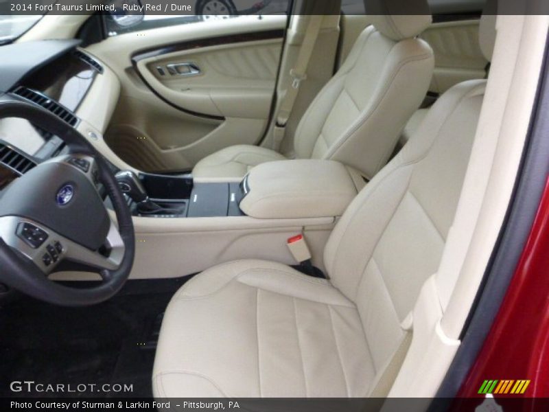 Ruby Red / Dune 2014 Ford Taurus Limited