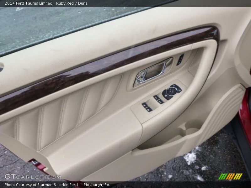 Ruby Red / Dune 2014 Ford Taurus Limited