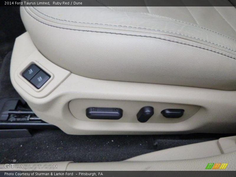 Ruby Red / Dune 2014 Ford Taurus Limited