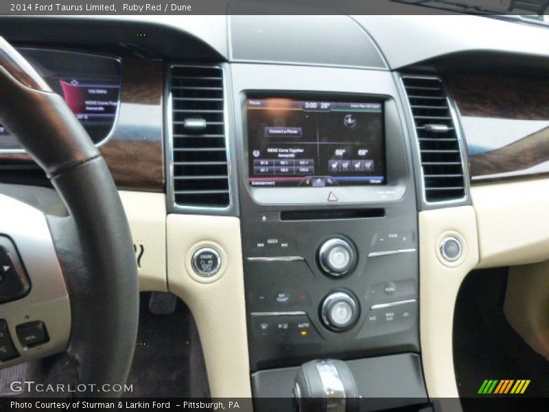 Ruby Red / Dune 2014 Ford Taurus Limited