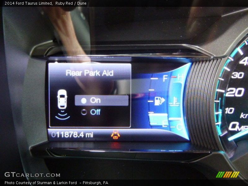 Ruby Red / Dune 2014 Ford Taurus Limited