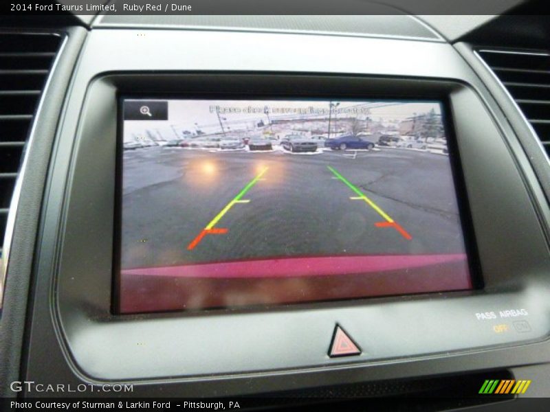 Ruby Red / Dune 2014 Ford Taurus Limited