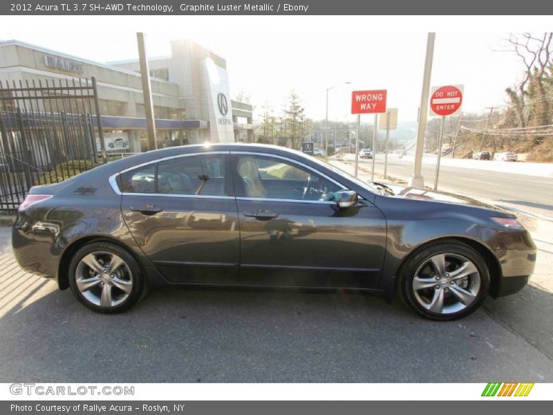 Graphite Luster Metallic / Ebony 2012 Acura TL 3.7 SH-AWD Technology