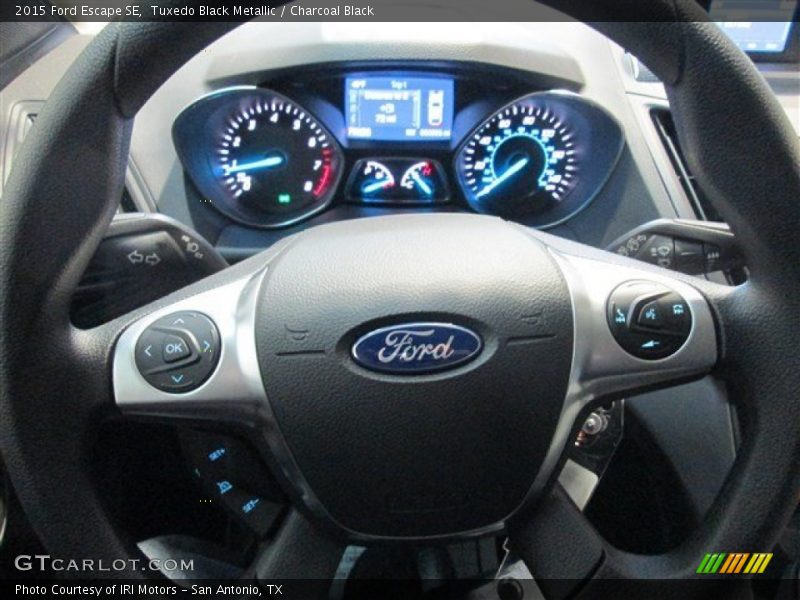 Tuxedo Black Metallic / Charcoal Black 2015 Ford Escape SE