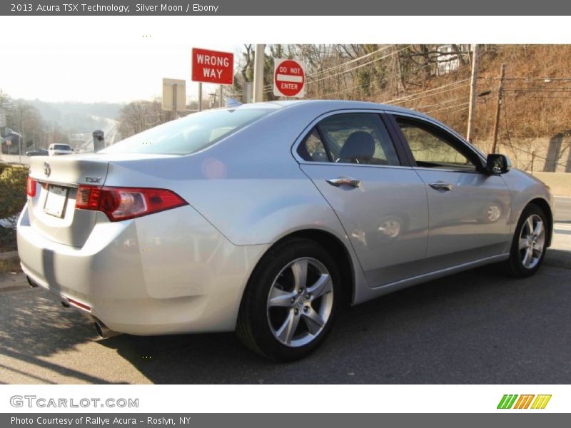 Silver Moon / Ebony 2013 Acura TSX Technology