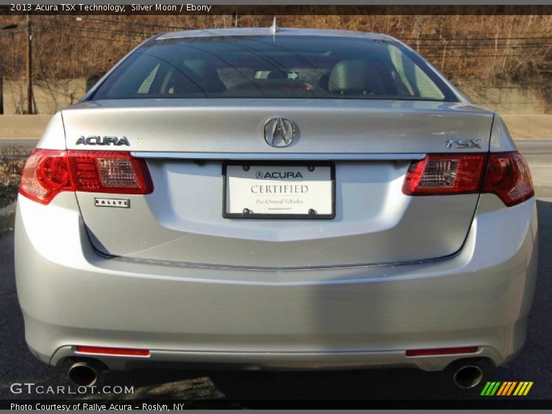 Silver Moon / Ebony 2013 Acura TSX Technology