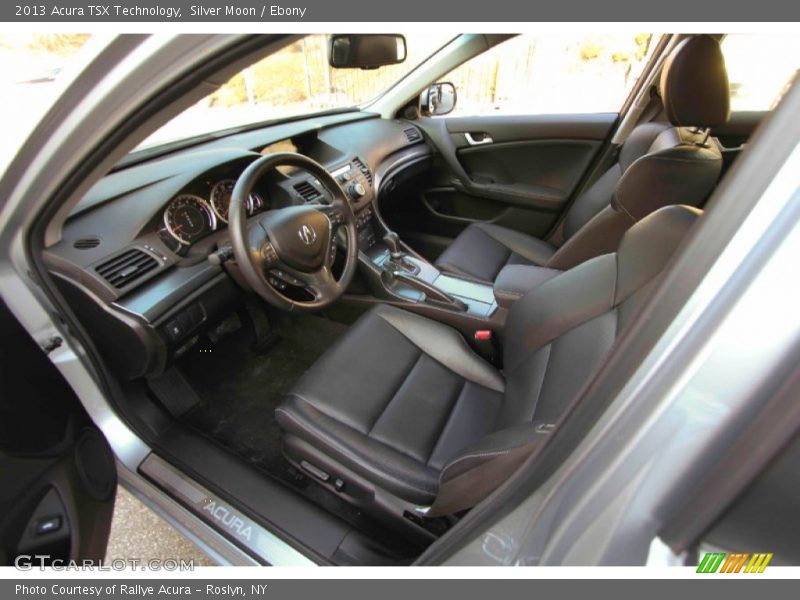 Silver Moon / Ebony 2013 Acura TSX Technology