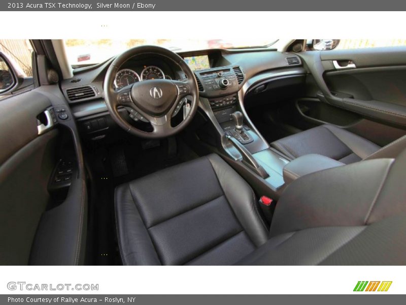 Silver Moon / Ebony 2013 Acura TSX Technology