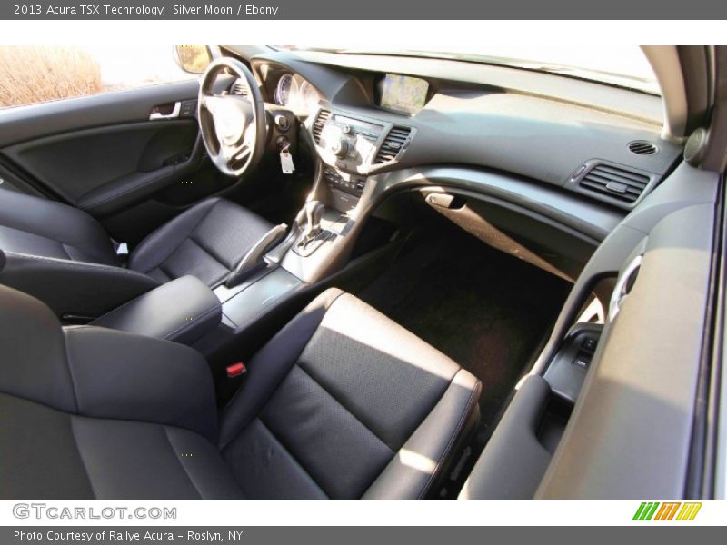 Silver Moon / Ebony 2013 Acura TSX Technology