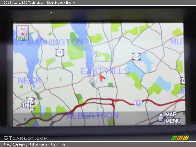 Silver Moon / Ebony 2013 Acura TSX Technology