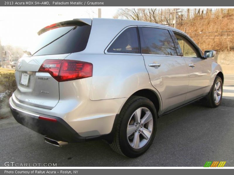 Palladium Metallic / Graystone 2013 Acura MDX SH-AWD